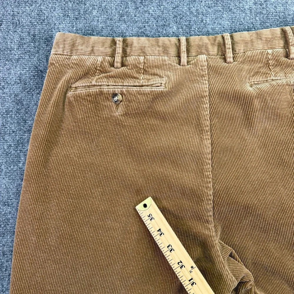 Polo Ralph Lauren Pants Mens 38x30 (Fits 38x27) Tan Corduroy Stretch Classic Fit